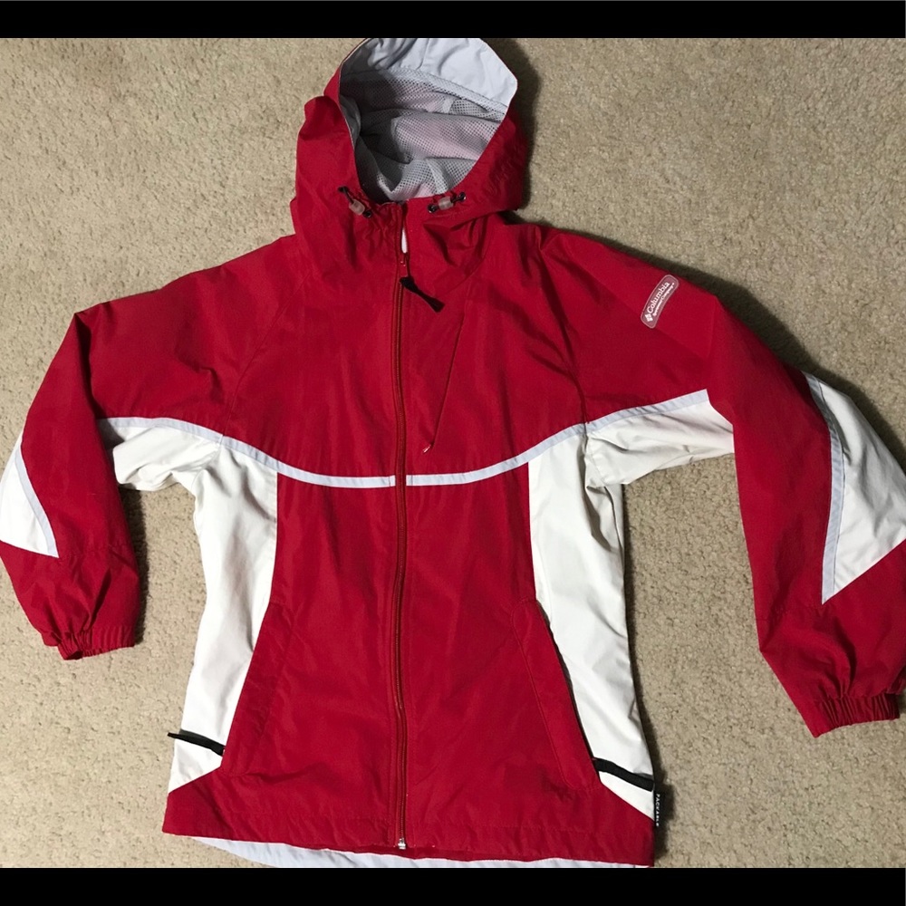 Columbia wind breaker jacket